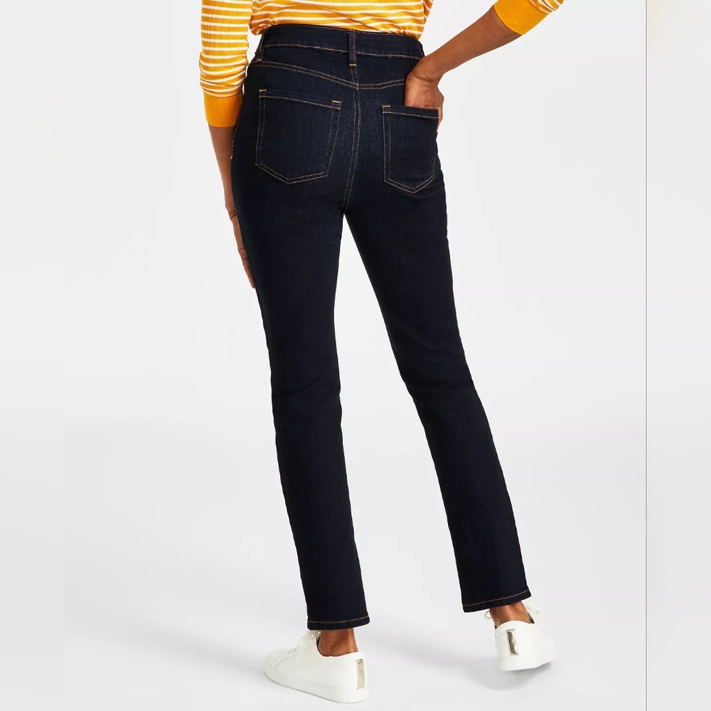 Macy's Style & Co Indigo Straight Leg Jeans - Size 10S and 12S